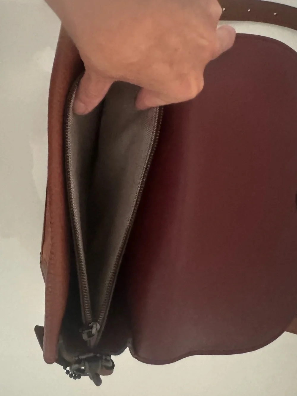 Coach smooth leather